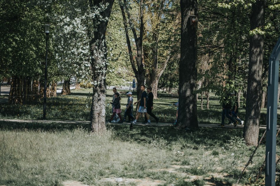 Łódź. Park Staromiejski w Łodzi idealny na majówkowy spacer. To zielona oaza w centrum miasta!