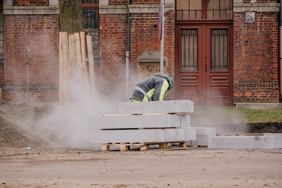 Remont ulic Sienkiewicza i Tymienieckiego, Łódź