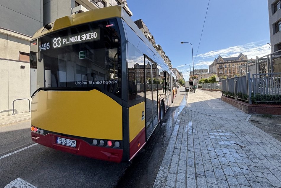 Zamenhofa w Łodzi cała równa jak stół. Koniec remontu kolejnej ulicy w centrum