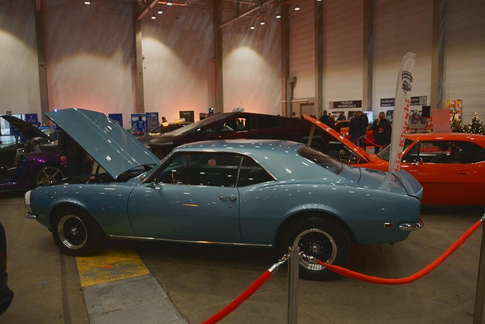 Łódź. Łódzkie Targi Motoryzacyjne w hali Expo Łódź. Klasyki, auta przyszłości, dealerzy i więcej