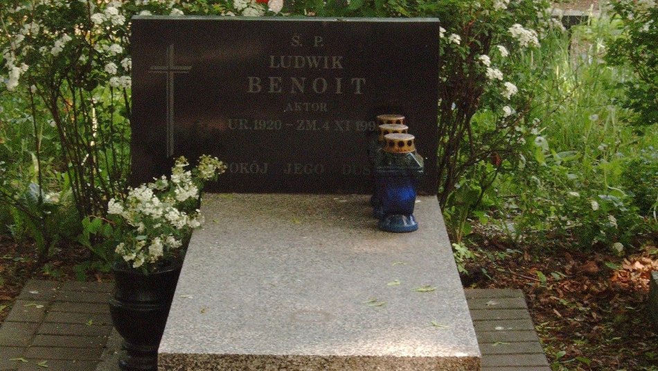 Grób Ludwika Benoit 