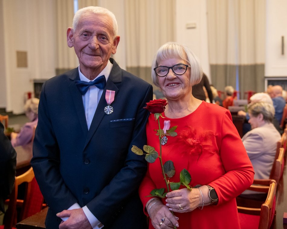 Medale dla małżeństw z Łodzi