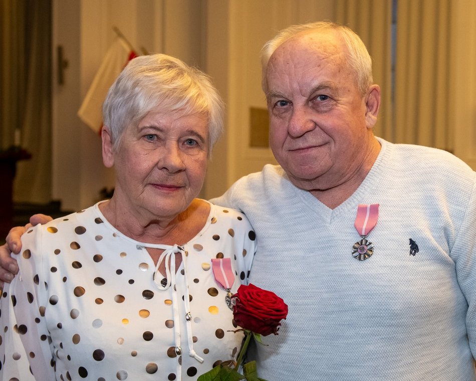 Medale dla małżeństw z Łodzi