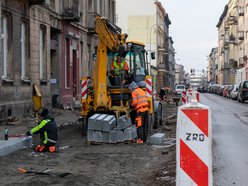 Struga w remoncie. Nowa jezdnia i chodniki od Żeligowskiego do Wólczańskiej