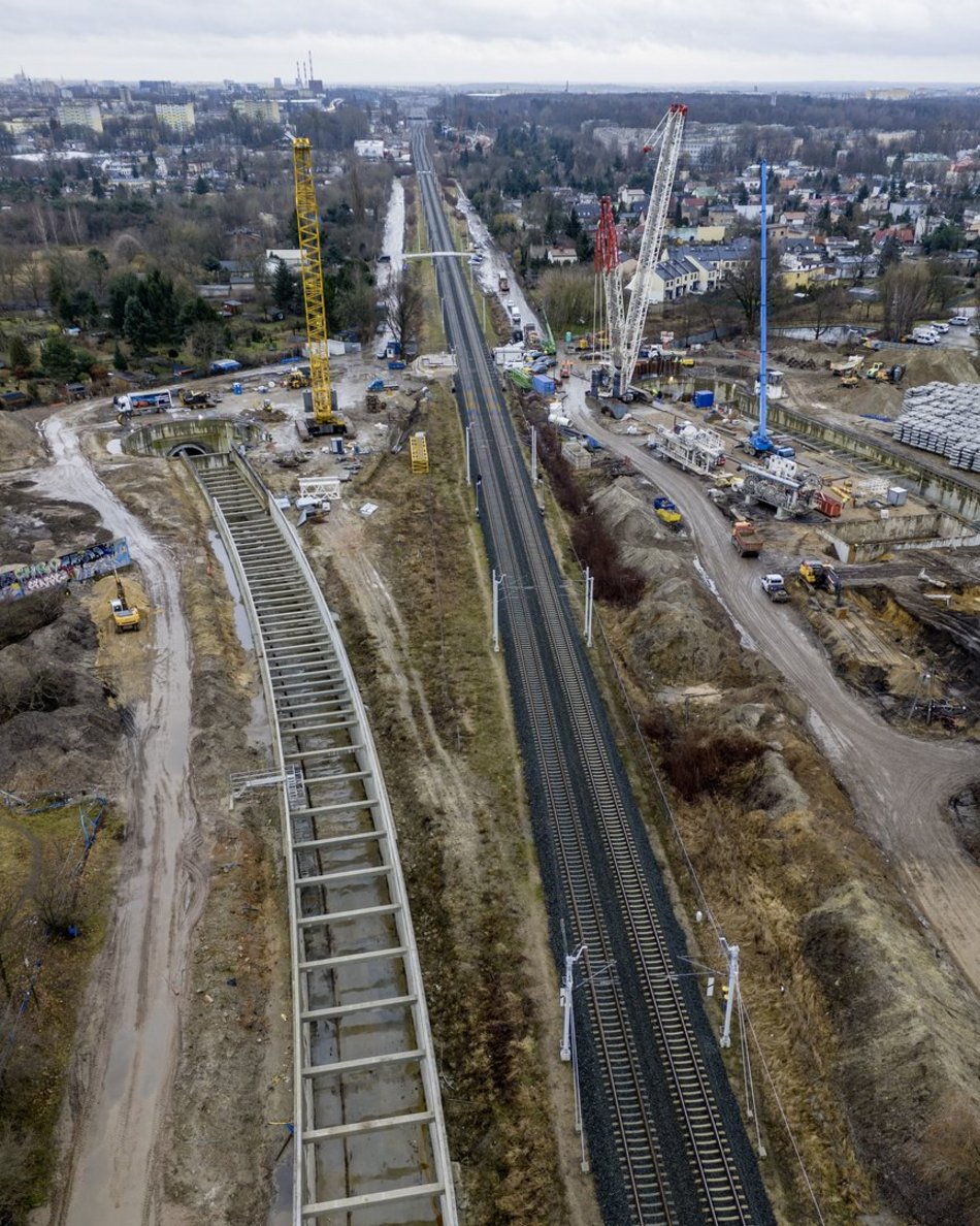 Budowa tunelu średnicowego pod Łodzią