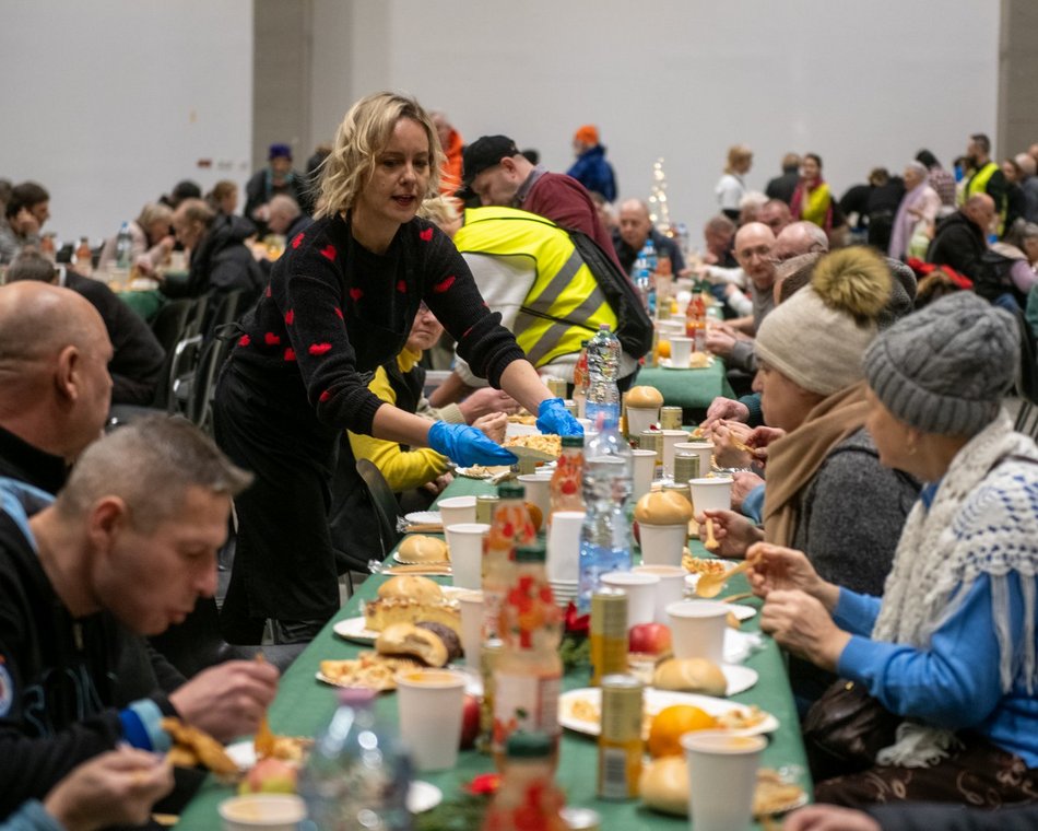 Miejska Wigilia dla osób samotnych w Łodzi 2024
