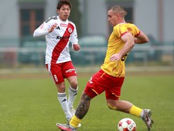 ŁKS Łódź remisuje w Pruszkowie. Gol Loffelsenda i kontuzja Piaseckiego