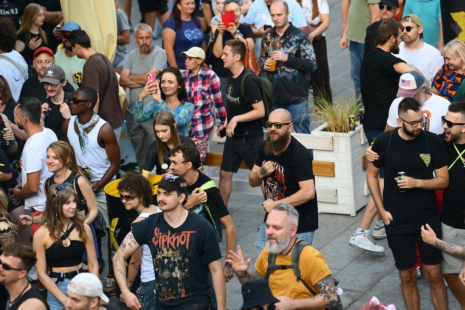 Łódź. Parada Wolności 2025 w Łodzi. Największy klub muzyczny pod gołym niebem
