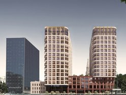 Łódź. Dwie wieże przy Piłsudskiego w Łodzi. Jest pozwolenie na budowę