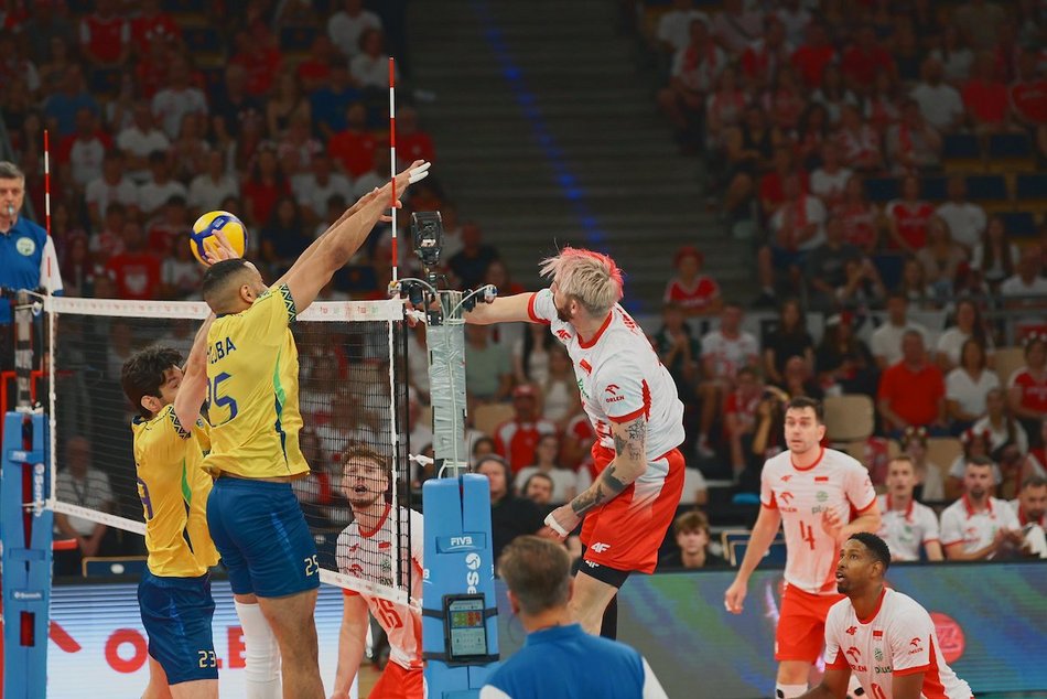 Łódź. Polska gra z Brazylią! Pełne trybuny w Atlas Arenie w Łodzi