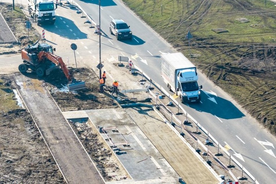Łódź. Nowa ścieżka rowerowa na Retkini