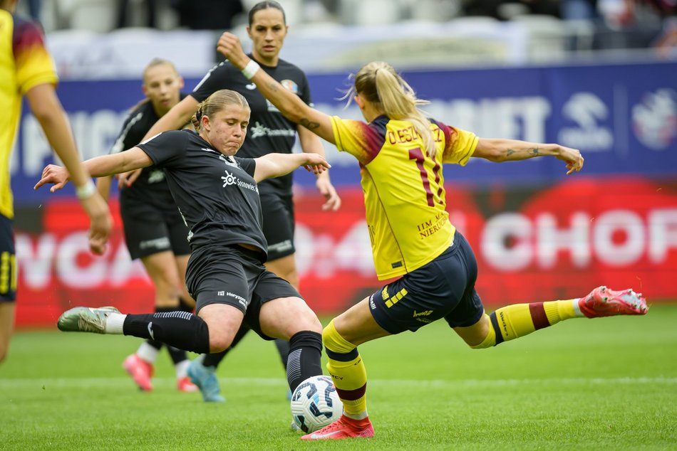 Wielki finał kobiecego Orlen Pucharu Polski dla Czarnych Sosnowiec. Pogoń Szczecin pokonana