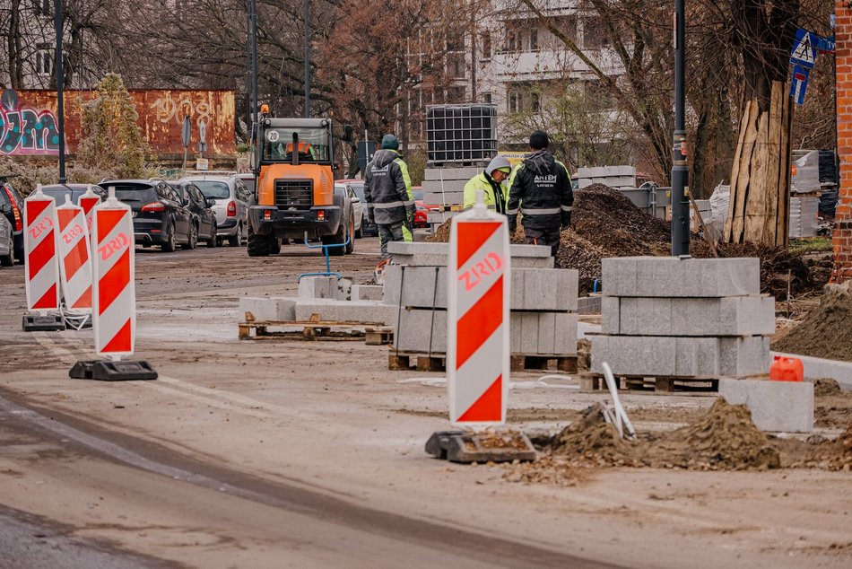 Remont ulic Sienkiewicza i Tymienieckiego, Łódź