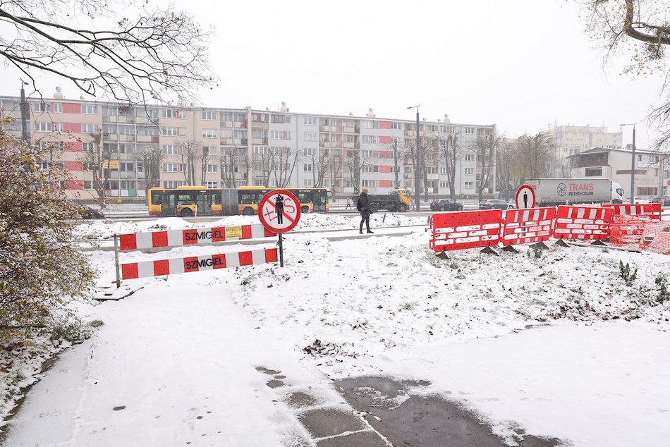 Łódź. Nowe drogi na Górnej w Łodzi