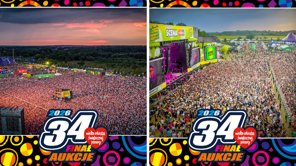 Łódź. WOŚP 2026 w Łodzi. Wylicytuj bilet VIP na Łódź Summer Festival 2026, przelot nad Łodzią i więcej