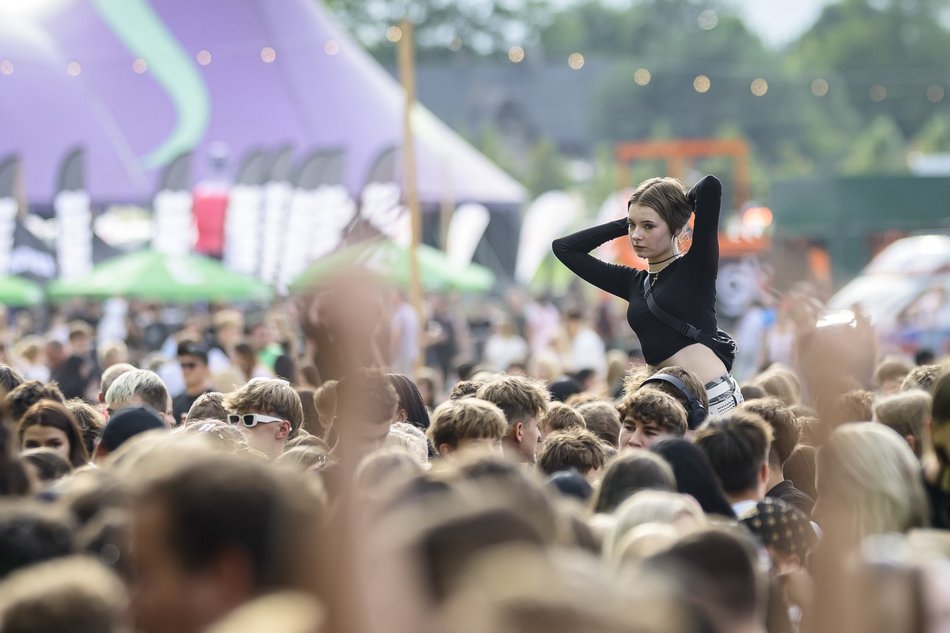 Didżeje utrzymują emocje na Łódź Summer Festival 2025. Tańce przed koncertami