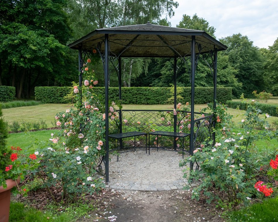 Ogród Fabrykanta w Ogrodzie Botanicznym w Łodzi