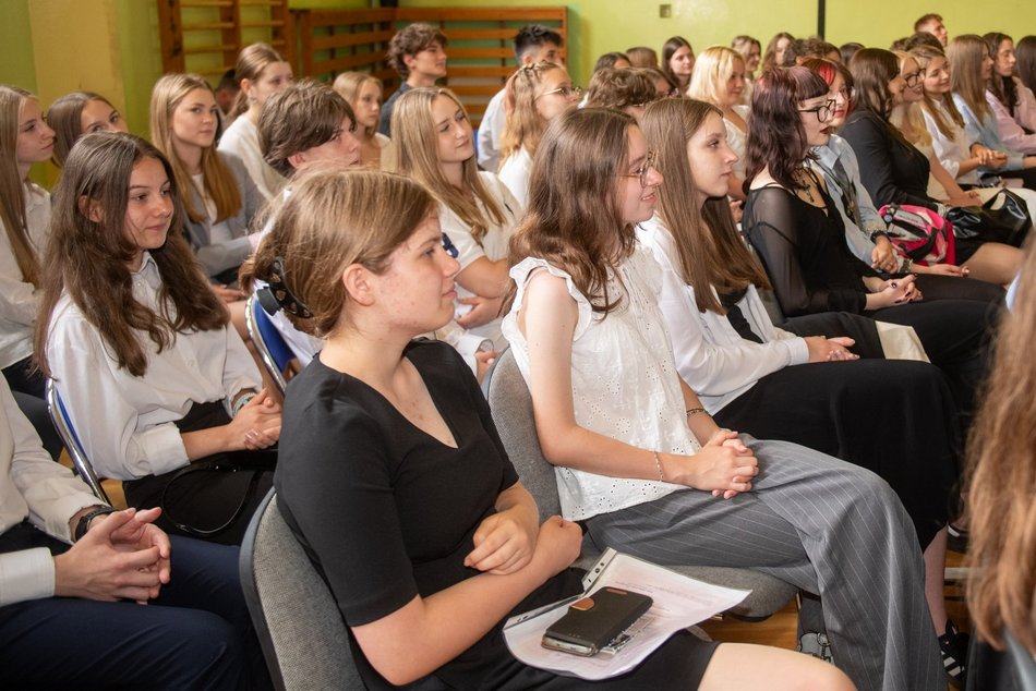 Zakończenie roku szkolnego w XXIX LO przy Zelewrowicza w Łodzi