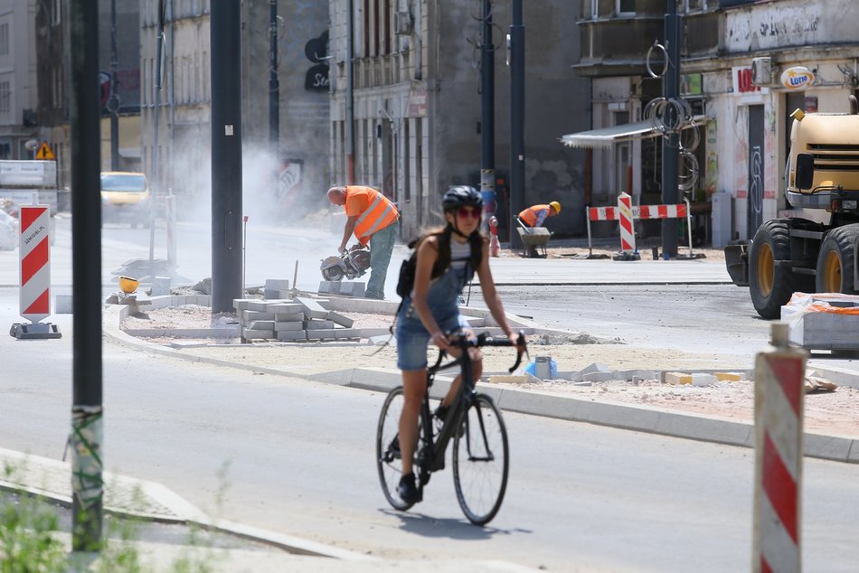 Remont Wojska Polskiego. Kolejny odcinek otwarty. Głowackiego z możliwością wjazdu
