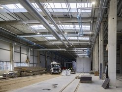 Zajezdnia Helenówek w Łodzi. Aż 1450 metrów nowego torowiska w Zakładzie Techniki