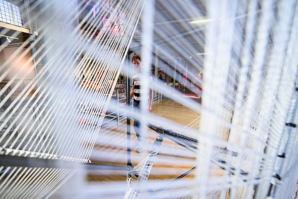 Łódź. Trwa 18. Międzynarodowe Triennale Tkaniny