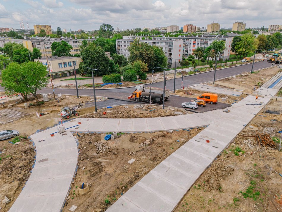 Łódź. Remont Śmigłego-Rydza w Łodzi. Duże zmiany w organizacji ruchu