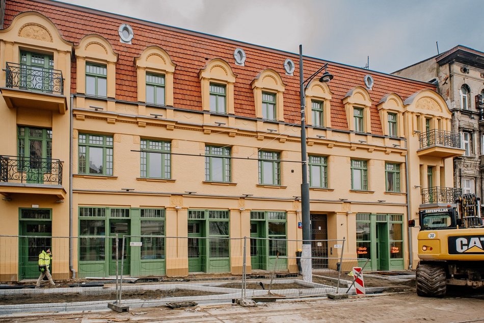 wyremontowana kamienica