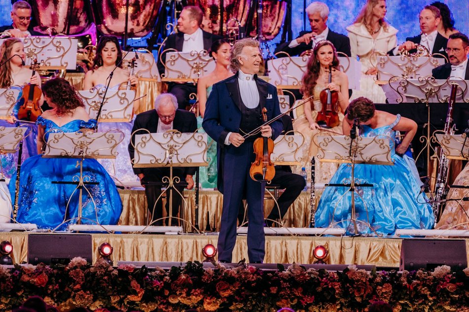 Łódź. Andre Rieu w Atlas Arenie. Holenderski skrzypek oczarował publiczność