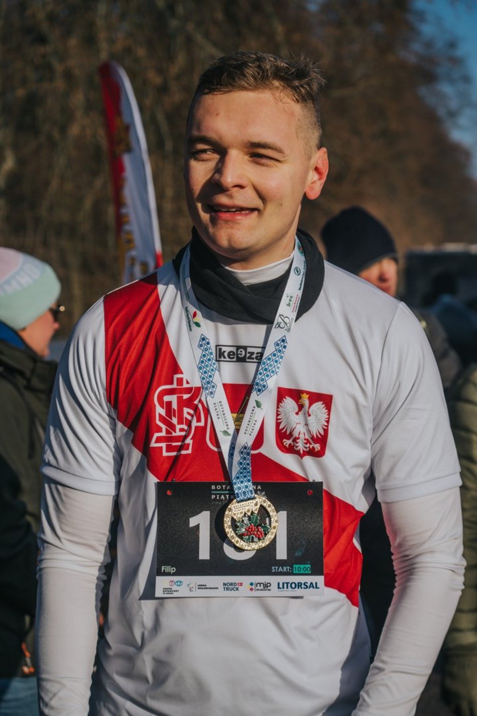 Botaniczna Piątka w Ogrodzie Botanicznym w Łodzi. Galeria z mroźnego biegu