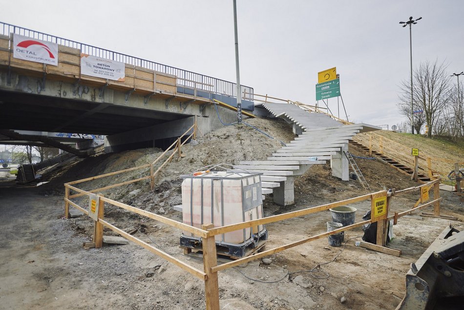 Łódź. Remont wiaduktu na ul. Maratońskiej w Łodzi