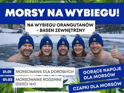 Łódź. Morsowanie w Orientarium Zoo Łódź