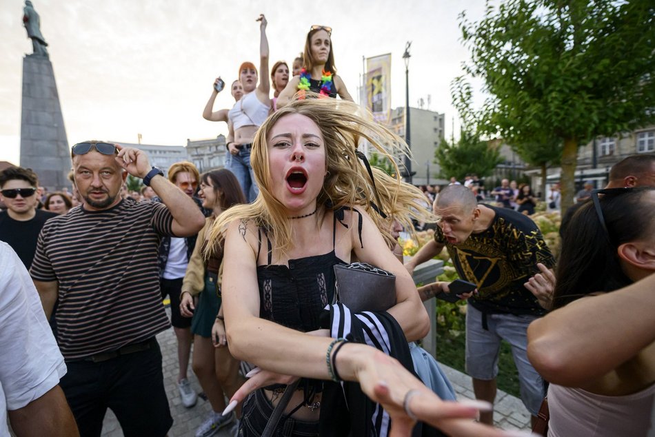 Łódź. Hołd dla DJ Hazela na Paradzie Wolności 2025 w Łodzi. Tak oddali go łodzianie!