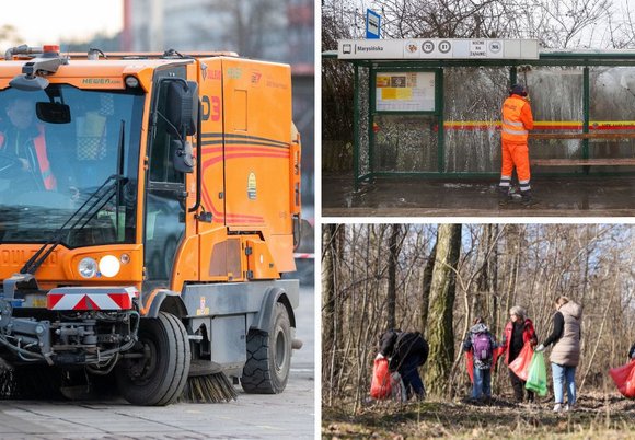 Łódź. Wielkie sprzątanie Łodzi. Efekty prac robią wrażenie... a to jeszcze nie koniec