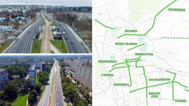 Drogi wyremontowane od A do Z. To aż 50 km nowych długich tras przez całą Łódź. Gdzie? [MAPA]