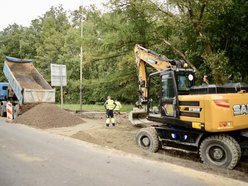 Krakowska przejezdna pod koniec października