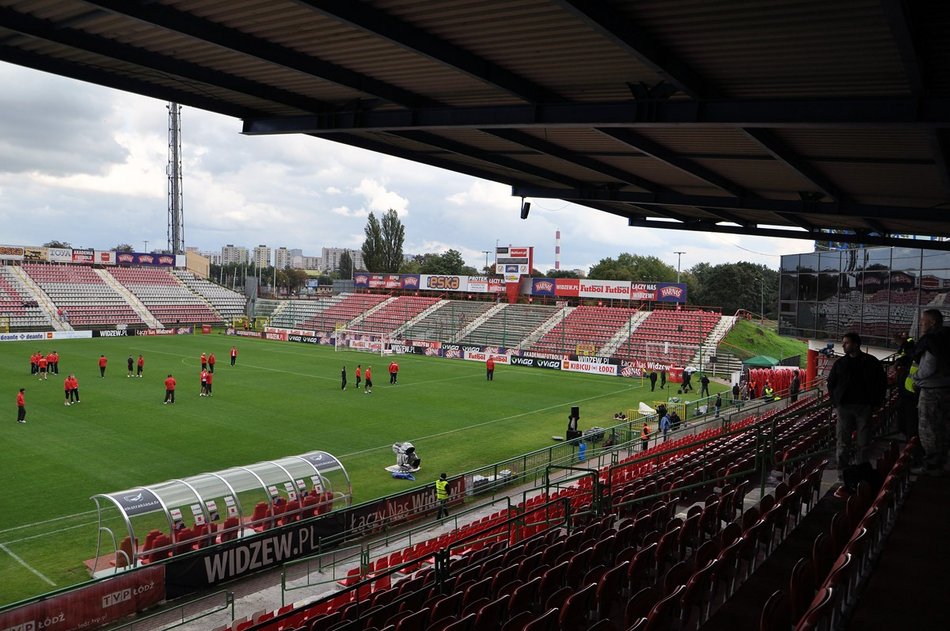 Stary stadion Widzewa Łódź