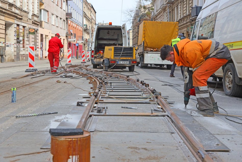 Tramwaje MPK Łódź wrócą na Gdańską! Pojadą dzięki specjalnej nakładce