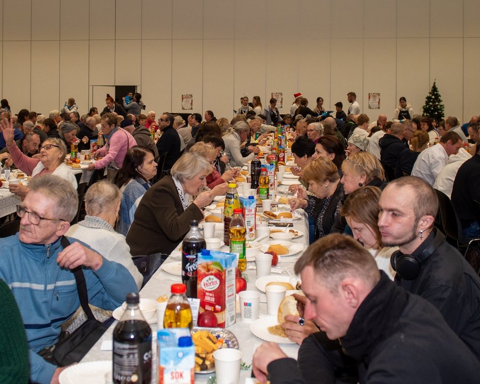 Miejska Wigilia dla osób samotnych w Łodzi 2023