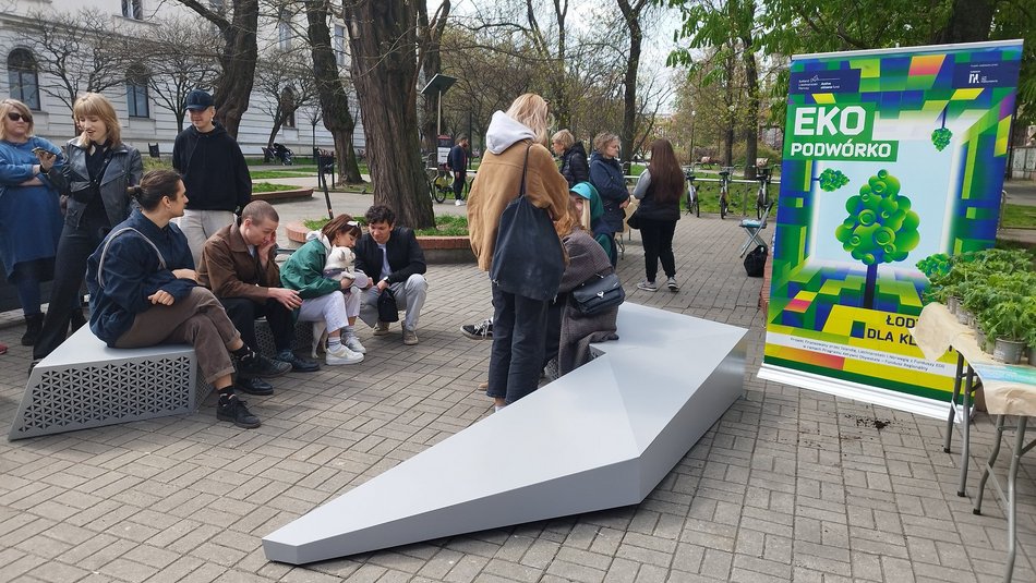 Ekologiczne warsztaty i rozdawanie sadzonek w pasażu Rubinsteina