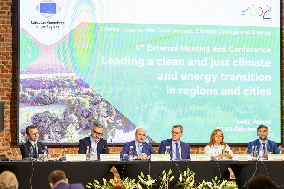 Posiedzenie Komisji ENVE Europejskiego Komitetu Regionów w Łodzi