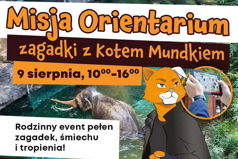 Kot Mundek zaprasza do Orientarium Zoo Łódź. Odkrywanie tajemnic i premiera maskotki!
