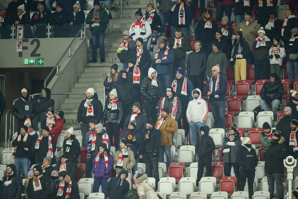 Łódź. Kibice na meczu ŁKS Łódź - Chrobry Głogów. Byłeś/aś? Znajdź się w galerii!