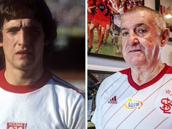 Łódź. Piłkarz Marek Dziuba