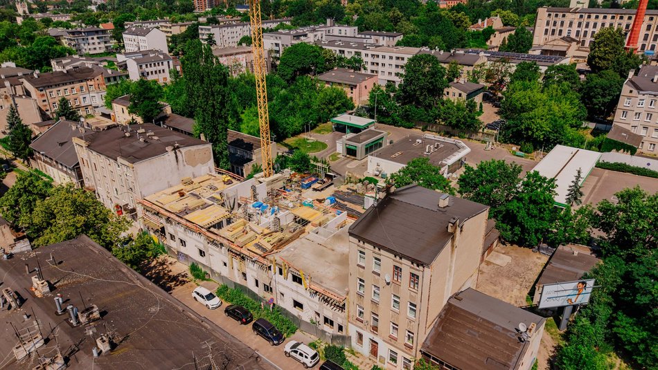 Łódź. Nowe mieszkania miejskie przy Skierniewickiej w Łodzi