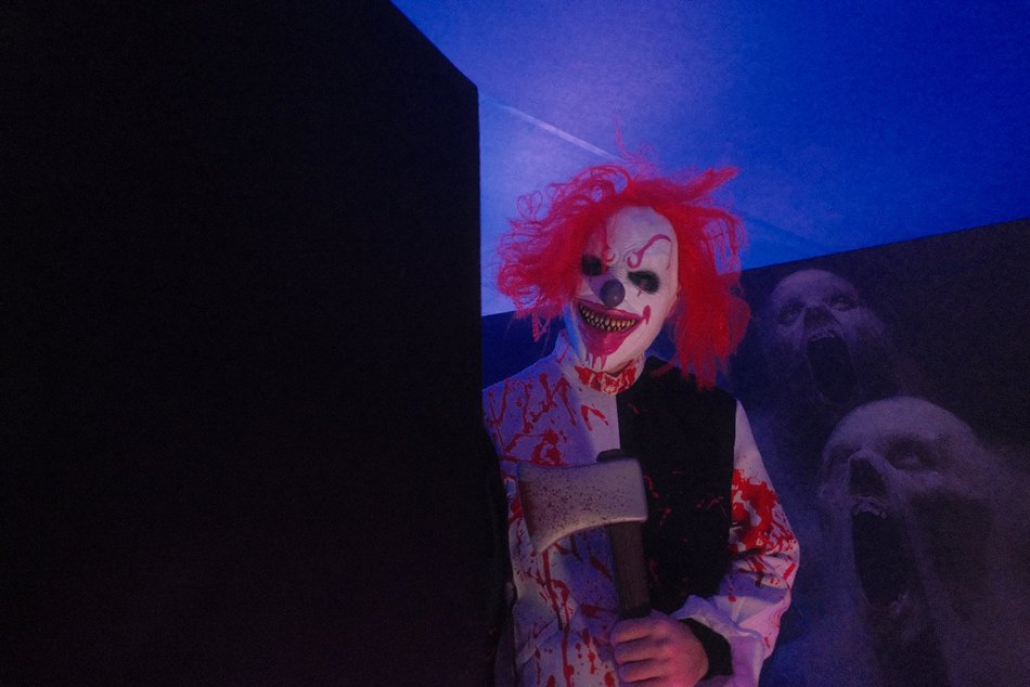 Łódź. Straszny Cyrk w Manufakturze w Łodzi. Wchodzisz tam na własną odpowiedzialność!