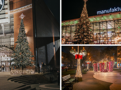 Łódź. Rozświetlony spacer po Łodzi! Zobacz, jak iluminacje rozjaśniają wieczór w mieście