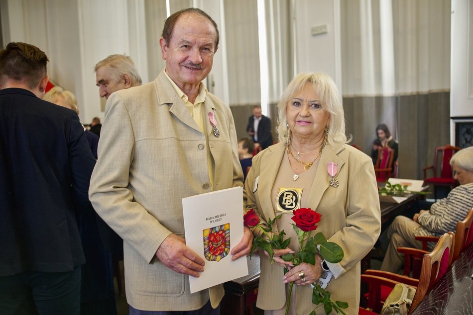 Małżeństwa z Łodzi uhonorowane medalami za wieloletnie pożycie