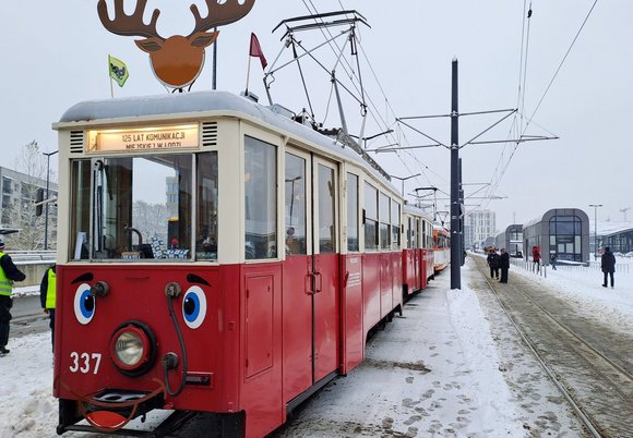 Świąteczny tramwaj MPK Łódź