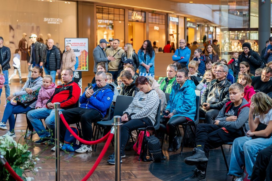 Łódź. Aleksandra Mirosław w Manufakturze. Złota medalistka olimpijska spotkała się z fanami