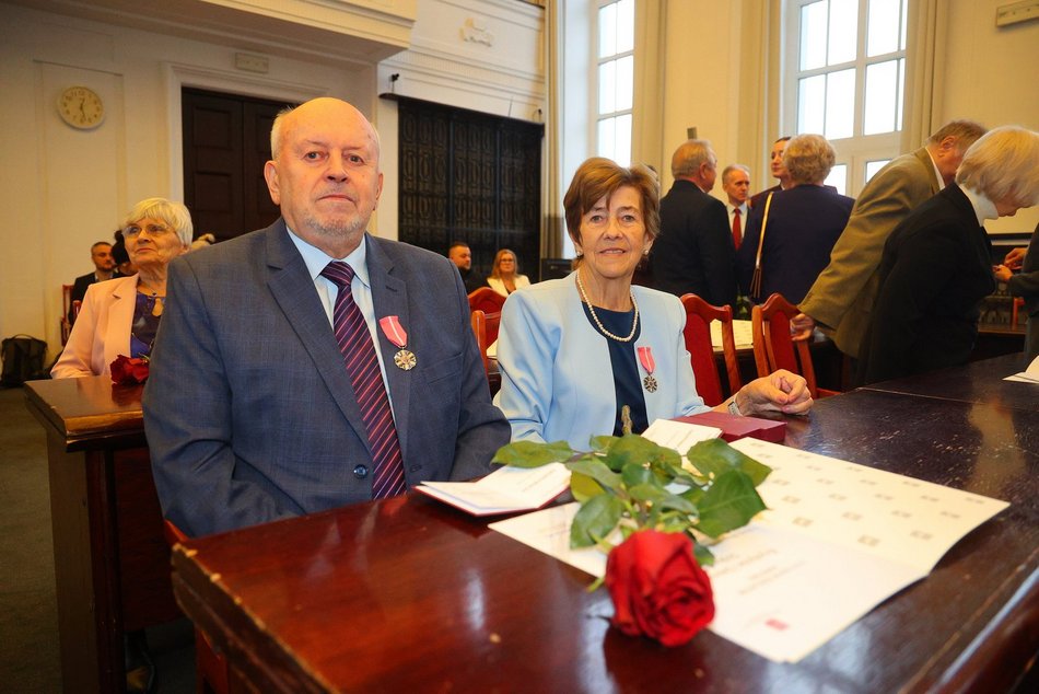 Łódź. Medale za długoletnie pożycie małżeńskie. Rekordziści są razem od 66 lat!